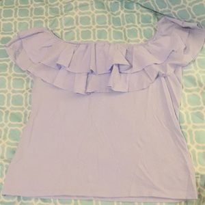 H & M Baby Blue Blouse